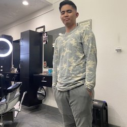 G&J Fusion - After his haircut! Looks good Son!!