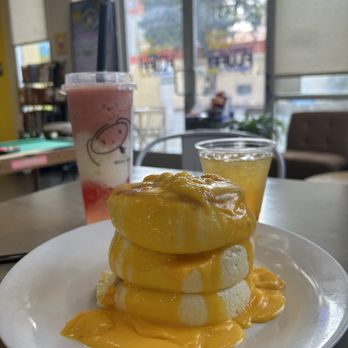 Miss Cheese Tea Cafe - Mango Souffle - Bubble Tea Near Me - Pasadena, California Miss Cheese Tea Cafe - Mango Souffle - Bubble Tea Near Me - Pasadena, California