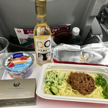 Japan Airlines - Pasta breakfast with wine...don't judge lol - Airlines Near Me - Honolulu, Hawaii Japan Airlines - Pasta breakfast with wine...don't judge lol - Airlines Near Me - Honolulu, Hawaii