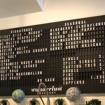 Wanderlust Creamery - Ice Cream & Frozen Yogurt Near Me - Pasadena, California
