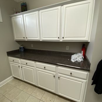We Paint and More - Laundry room Cabinets turned out great! - Painters Near Me - Bowling Green, Kentucky We Paint and More - Laundry room Cabinets turned out great! - Painters Near Me - Bowling Green, Kentucky