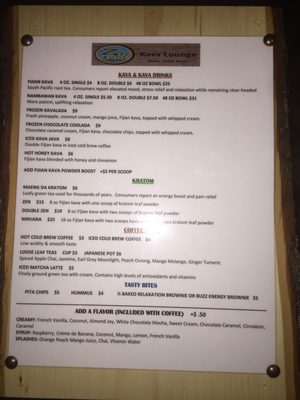 Menu photo 2 Awa Na Zen Pompano Beach, FL