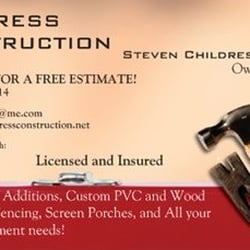 Childress Construction - Where reliability, integrity, and honesty meet!