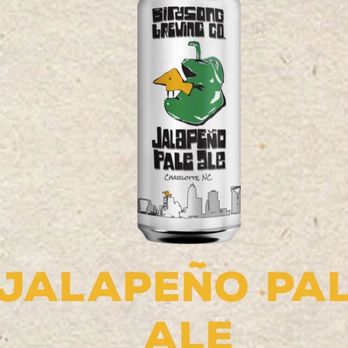 VBGB Beer Hall and Garden - Birdsong Jalapeño Pale Ale - Bars Near Me - Charlotte, North Carolina VBGB Beer Hall and Garden - Birdsong Jalapeño Pale Ale - Bars Near Me - Charlotte, North Carolina