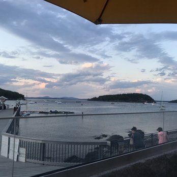 The Terrace Grille - View from our table - Seafood Near Me - Bar Harbor, Maine The Terrace Grille - View from our table - Seafood Near Me - Bar Harbor, Maine