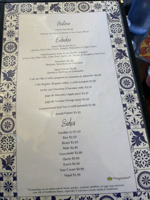 Menu photo 5 El Antojo Poblano Tucson, AZ