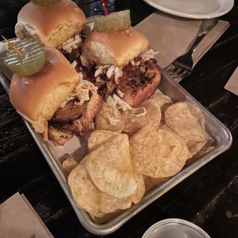 The Toledo - Special menu item (pulled pork sliders) - Cocktail Bars Near Me - Seattle, Washington The Toledo - Special menu item (pulled pork sliders) - Cocktail Bars Near Me - Seattle, Washington