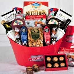 Sugarbush Gourmet Gift Baskets - Go Buckeyes! Cheer on the Bucks with this great variety of treats!