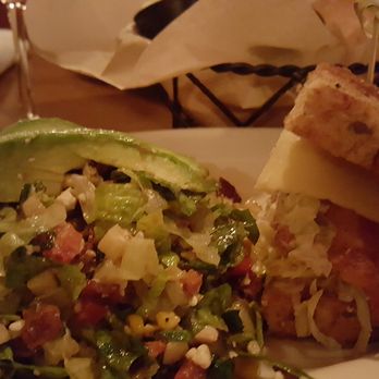 J Mark's Restaurant - Yummy chopped salad and 1/2 chicken salad sandwich. - New American Near Me - Pompano Beach, Florida