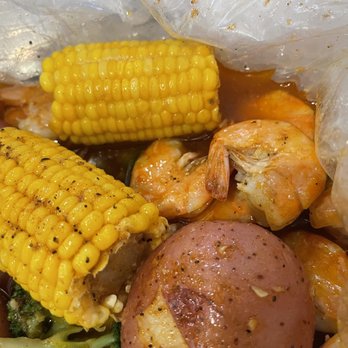 Juicy Seafood - Garlic Shrimp (no head) - Seafood Near Me - Hermitage, Tennessee