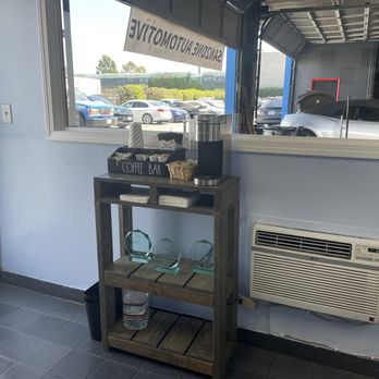 Sanzone Automotive - Coffee and water available while you wait - Auto Repair Near Me - Huntington Beach, California