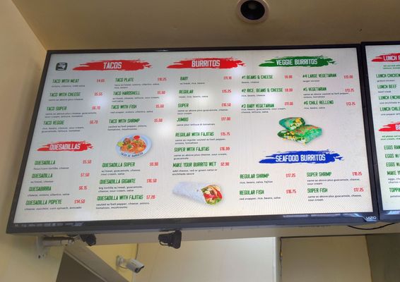 Menu photo 2 Taqueria Los Cunados Milpitas, CA