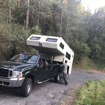 Vic's Towing - Camper mishap saved truck and camper with the help of Vic's tow truck. - Towing Near Me - Sonora, California Vic's Towing - Camper mishap saved truck and camper with the help of Vic's tow truck. - Towing Near Me - Sonora, California