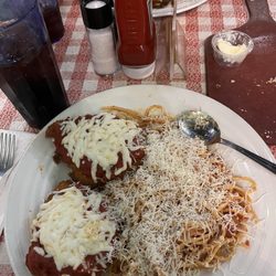 East Side Mario's - Guelph - Chicken parm and spaghetti