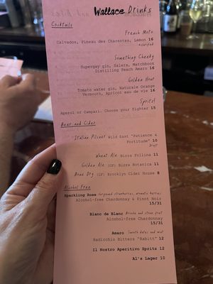 Menu photo 3 Wallace Brooklyn, NY