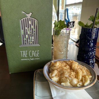 The Cage - Mac & Cheese Appetizer - Cocktail Bars Near Me - Warrington, Pennsylvania The Cage - Mac & Cheese Appetizer - Cocktail Bars Near Me - Warrington, Pennsylvania