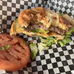 Drunken Nacho - Not fresh burger! Small and tasteless
