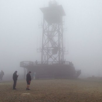 Wachusett Mountain State Reservation - Tower at top of mountain. Very foggy and windy this day - Parks Near Me - Princeton, Massachusetts