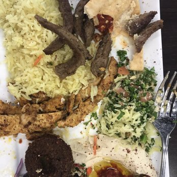 Cleo's - Shared a "pick 2" and Veggie platter combo...could have fed 3!! - Mediterranean Near Me - New Orleans, Louisiana