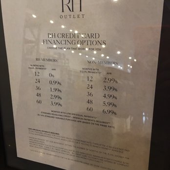 RH Outlet Cherry Hill - Financing for those who need - Furniture Stores Near Me - Cherry Hill, New Jersey