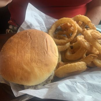 The Mann's Doghouse - Cheeseburger & onion rings! - Burgers Near Me - Monticello, Florida The Mann's Doghouse - Cheeseburger & onion rings! - Burgers Near Me - Monticello, Florida