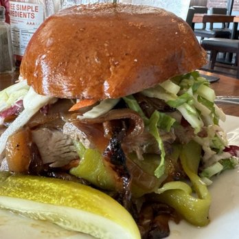 Plate 38 - Slow Roasted Pork Sandwich $15 - New American Near Me - Pasadena, California