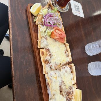 Pide Point - Black tea  Cheese pide - Turkish Near Me - Louisville, Kentucky