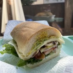 Best Veggie Sandwiches!!! Mushroom,, avocado, tomatoes, provolone, onion, lettuce