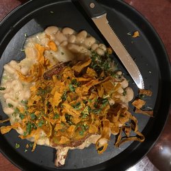 The Mansion Restaurant at Rosario Resort & Spa - Pork chop with white beans and dried squash