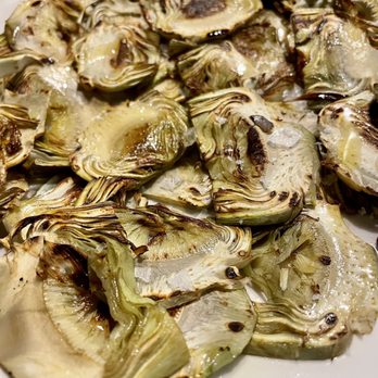 Casa Montaña - Artichokes grilled. - Tapas Bars Near Me - Valencia, V Casa Montaña - Artichokes grilled. - Tapas Bars Near Me - Valencia, V