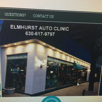 Elmhurst Auto Clinic - What a nice place super clean !!! - Auto Repair Near Me - Elmhurst, Illinois Elmhurst Auto Clinic - What a nice place super clean !!! - Auto Repair Near Me - Elmhurst, Illinois