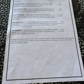 P and V Winery - Menu 6/15/24 - Wineries Near Me - Morgan Hill, California P and V Winery - Menu 6/15/24 - Wineries Near Me - Morgan Hill, California
