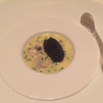 Per Se - Pearl tapioca with oyster and sterling white sturgeon caviar - French Near Me - New York, New York Per Se - Pearl tapioca with oyster and sterling white sturgeon caviar - French Near Me - New York, New York