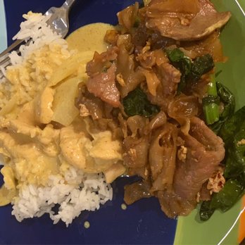 Lucki Thai - My plate. Wanted you to see the big chunks of chicken and potatoes in the curry. So good! - Thai Near Me - Las Vegas, Nevada Lucki Thai - My plate. Wanted you to see the big chunks of chicken and potatoes in the curry. So good! - Thai Near Me - Las Vegas, Nevada