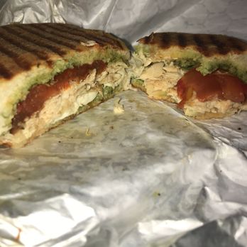 Ingredients - chicken pesto panini - Salad Near Me - Cincinnati, Ohio