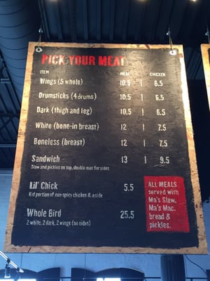 Menu photo 6 Hot Chicken Takeover Columbus, OH