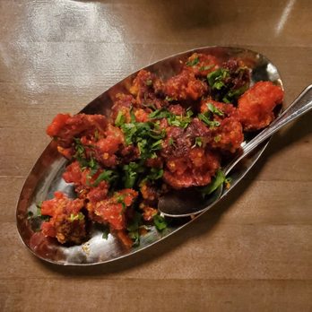 Veda - Modern Indian Bistro - Lasooni Gobi (V, GF) - Indian Near Me - Philadelphia, Pennsylvania Veda - Modern Indian Bistro - Lasooni Gobi (V, GF) - Indian Near Me - Philadelphia, Pennsylvania
