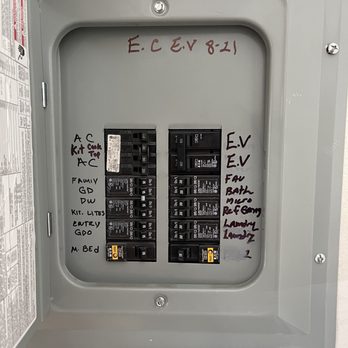 Eric's Lighting and Electrical Service - Final wall panel configuration. - Electricians Near Me Eric's Lighting and Electrical Service - Final wall panel configuration. - Electricians Near Me