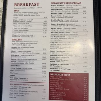 Silverado Cafe - Menu - Breakfast & Brunch Near Me - Silverado, California