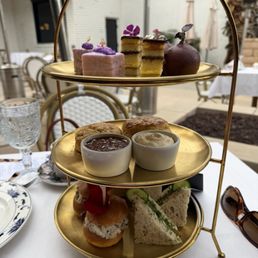 The food at Sunday high tea