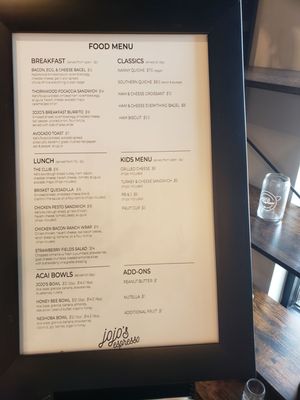 Menu photo 5 JoJo’s Espresso Germantown, TN