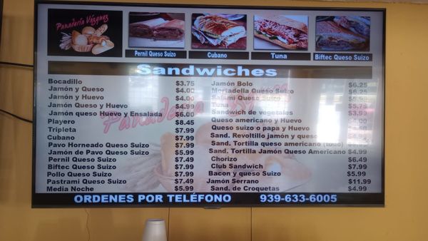 Menu photo 3 Panadería Vásquez Carolina, PR Menu photo 3 Panadería Vásquez Carolina, PR