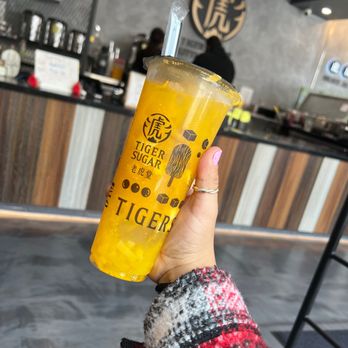 Tiger Sugar - Tiger Mango Sago - Bubble Tea Near Me - Los Angeles, California Tiger Sugar - Tiger Mango Sago - Bubble Tea Near Me - Los Angeles, California