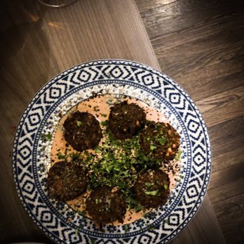 Ash'Kara - Falafel - Ketchup Tahina, Urfa Pepper Amazing, definitely get this. - Mediterranean Near Me - Denver, Colorado Ash'Kara - Falafel - Ketchup Tahina, Urfa Pepper Amazing, definitely get this. - Mediterranean Near Me - Denver, Colorado