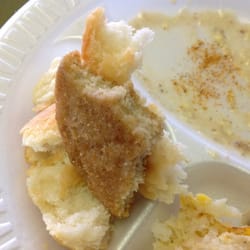 Magnolia Cafe - Chicken nugget patty.