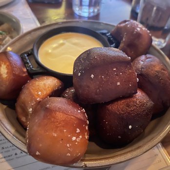 The Henry - Our Famous House Made Pretzels & Provolone Fondue - Coffee & Tea Near Me - Coronado, California