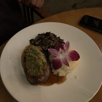 Tantalum Restaurant - Wasabi Crusted Steak - Asian Fusion Near Me - Long Beach, California Tantalum Restaurant - Wasabi Crusted Steak - Asian Fusion Near Me - Long Beach, California
