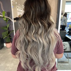 3 rows weft extensions with ktips