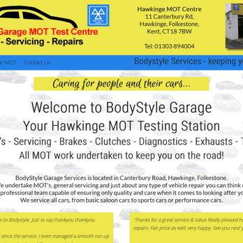BSc Web Designs - MOT Testing Station Web Design in Folkestone Kent - Web Design Near Me