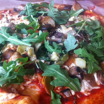 Blaze Pizza - My Vegan Pizza :) - Salad Near Me - Torrance, California Blaze Pizza - My Vegan Pizza :) - Salad Near Me - Torrance, California